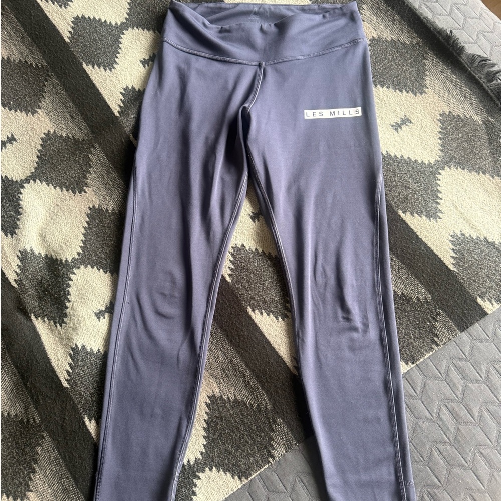 Reebok Les Mills Navy Leggings - Picture 8 of 9